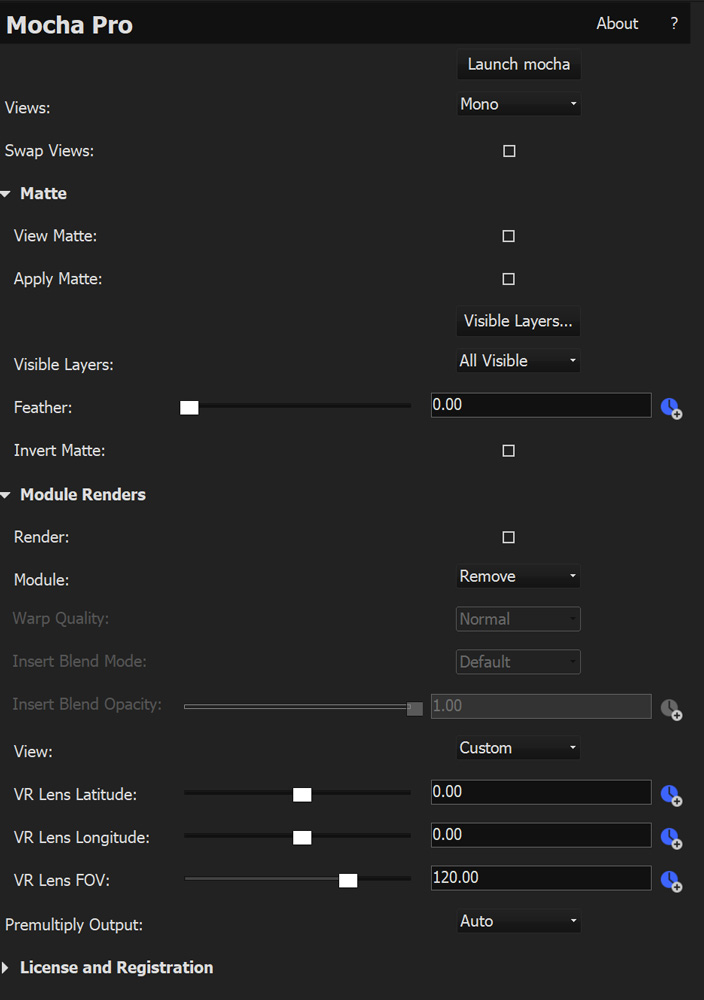mochapro ofx vegas plugin full interface