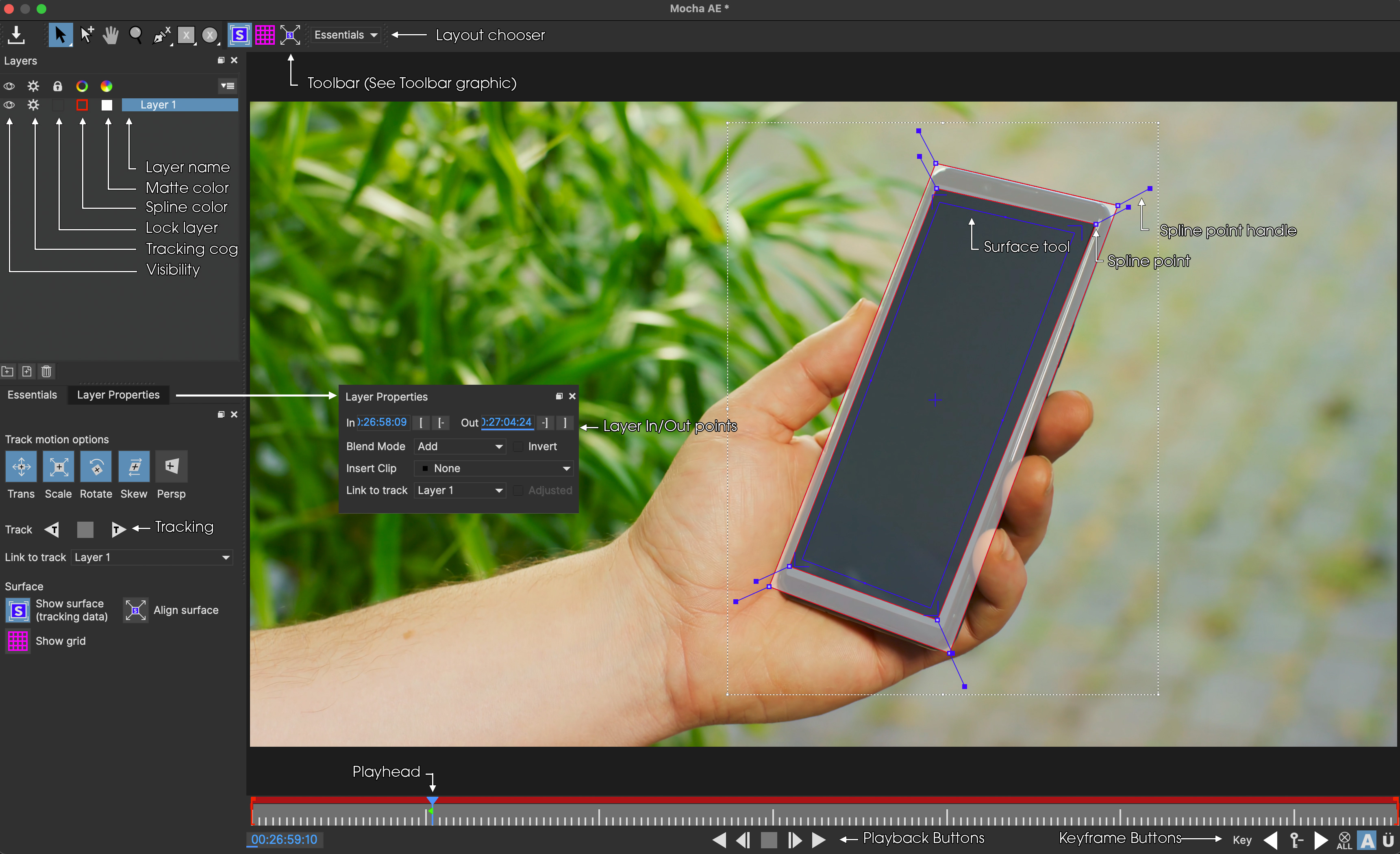 mocha ae quickstart guide essentials GUI